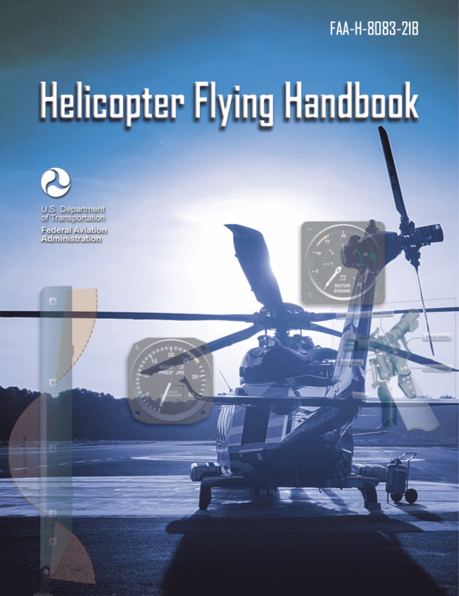 FAA-Helicopter-Flying-Handbook-FAA-H-8083-21B-Cover FAA Helicopter Flying Handbook Cover Photo