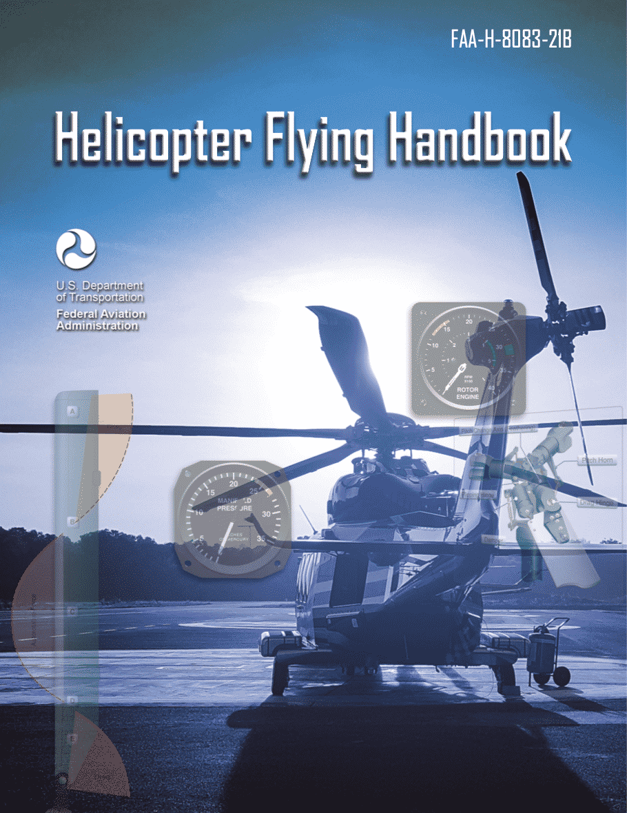 FAA updates the helicopter flying handbook for flight training