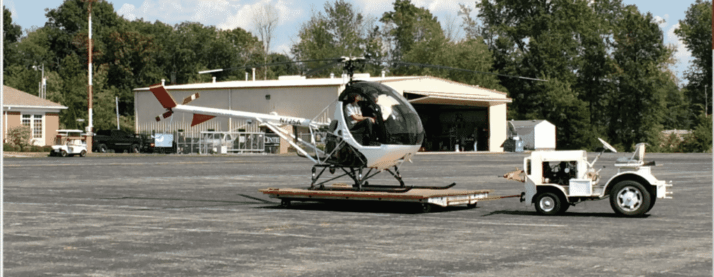 Schweizer 269C-1 or 300CB flight training helicopter