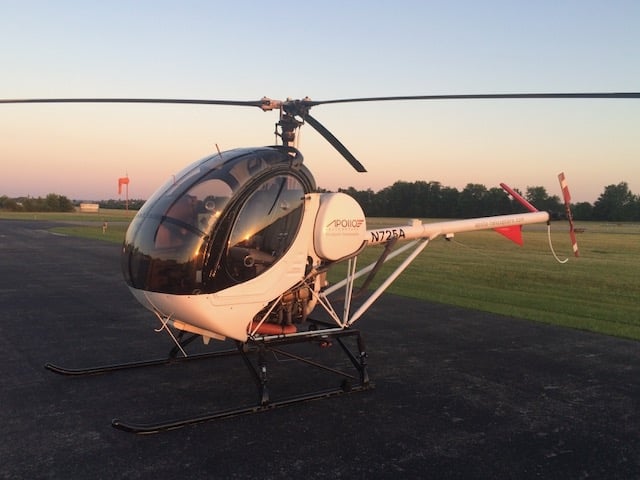 N725A Schweizer 300CB or 269C-1 helicopter used for flight training with ETL Aviation