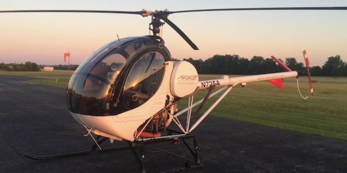 N725A Schweizer 300CB or 269C-1 helicopter used for flight training with ETL Aviation